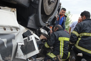  Kayseri'de zincirleme trafik kazas
