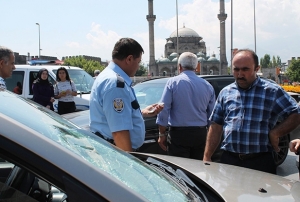 Kayseri'de trafik kazas: 1 yaral