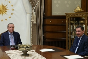 Cumhurbakan Erdoan ile Melih Gk