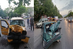 Kayseri'de meydana gelen kazalar gvenlik kameralarna yansd
