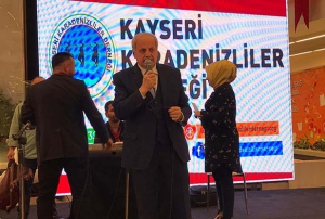Kayseri Karadenizliler Dernei Cumhuriyet'in 96. yln   kutlad