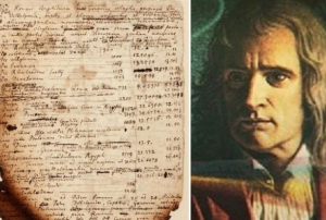 Newton'un kyamet tarihini hesaplad notlar ortaya kt