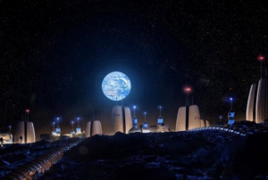 Avrupa Uzay Ajans, Ay'da ina edilecek evleri paylat