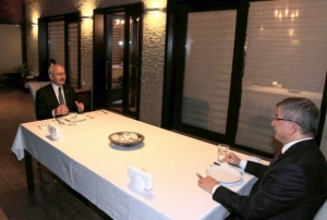 Kılıçdaroğlu, Davutoğlu ile bir araya geldi