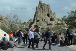 Kapadokya blgesine ziyareti says artmaya devam ediyor