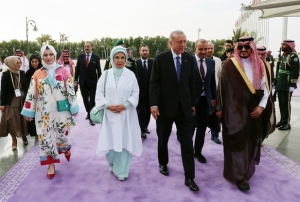 Cumhurbakan Erdoan Suudi Arabistanda