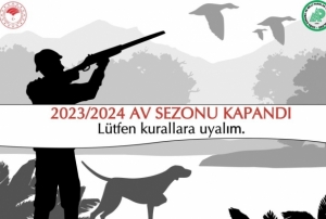 2023-2024 av sezonu kapandı