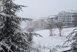 Ankarada Kar Yağışı Başladı!