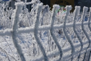 Ardahan dondu; Göle eksi 39,7’yi gördü