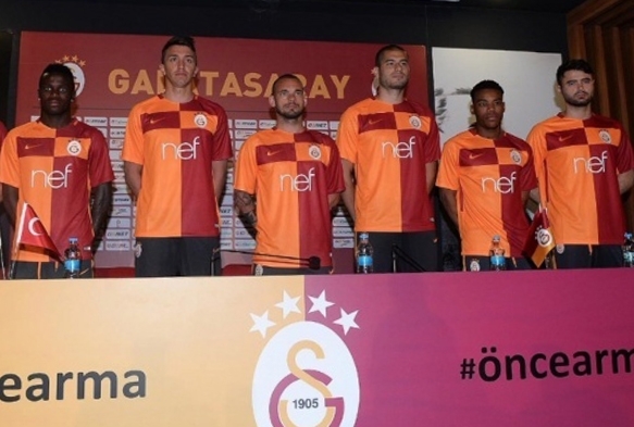 te Galatasarayn yeni sezon formas