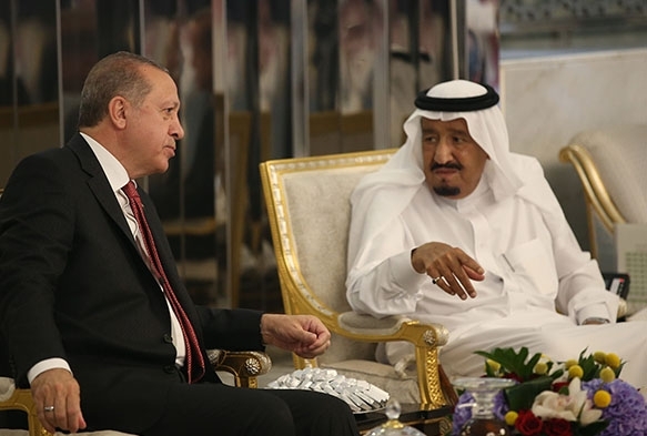 Cumhurbakan Erdoan, Suudi Arabistan Kral Abdlaziz ile grt