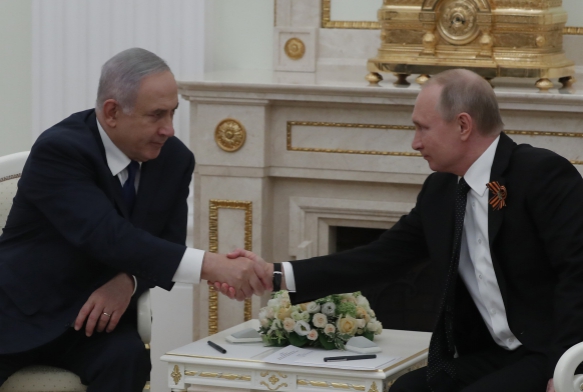 Putin ve Netanyahu Orta Douyu grt