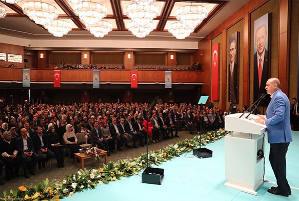 Cumhurbakan Erdoan: Terre bulam olanlar sandktan kacak olur