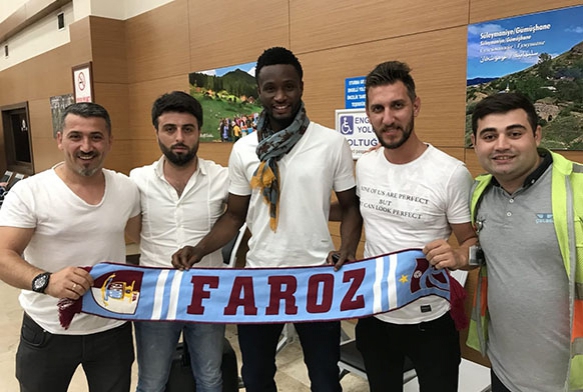 Obi Mikel, Trabzona geldi