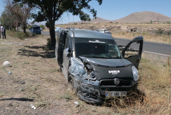 Kayseri'de trafik kazas: 7 yaral
