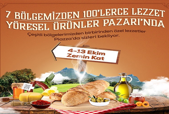 Trkiye'nin lezzetleri bu pazarda buluacak