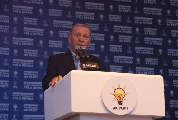 Cumhurbakan Erdoan, Mardinde terr rgtlerine meydan okudu