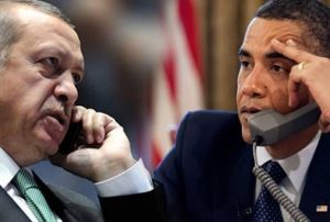 Cumhurbakan Erdoan, Obama ile telefonda grt