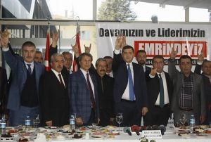 MHP Kayseri Delegelerinden Baheli'ye Tam Destek