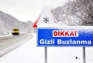 Meteoroloji'den buzlanma ve don uyars