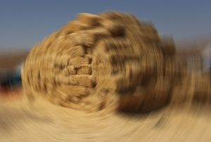 Saman balyalarnn altnda kalan bir kii hayatn kaybetti