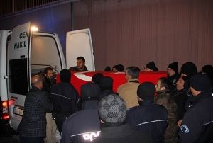 ehit Polisin Cenazesi Kayseri'ye Getirildi