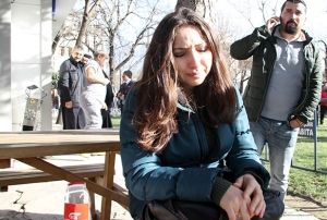 Patlamadan kl pay kurtulan kadn: Havada bir eyler uutu