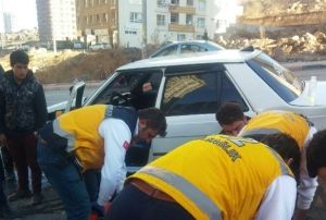 Talas'ta trafik kazas
