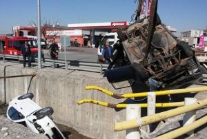 Kayseri OSB'de feci kaza!