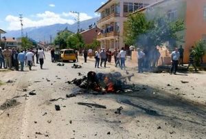 Lojman binasna bomba ykl arala saldr