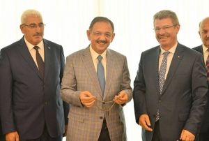 Kayseri eker'den Bakan zhaseki'ye Ziyaret