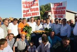 Kayseri eker iftileri emeine ve ekmeine sahip kyor
