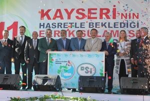 Kayseride 142 Milyon TLlik Toplu Al Ve Temel Atma Treni Yapld