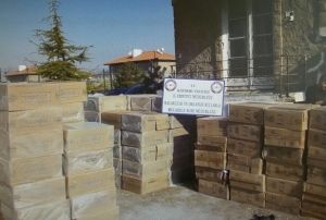 Kayseri Emniyeti 90 bin paket kaak sigara ele geirdi