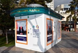 Kocasinan'dan Annelere zel Kabin