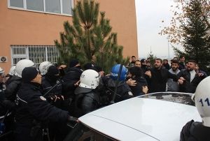 Erciyes niversitesinde Gerginlik