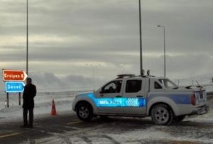 Erciyes yolu tipiden kapand