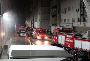 Kayseri'de belediye binasnda yangn