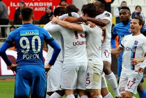 Trabzonspor'dan Tek Gol  Puan