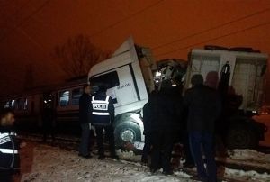 Yolcu treni tra arpt: 1 l, 5 yaral