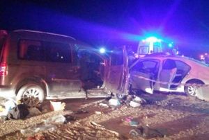 Feci kaza: 2 l, 2'si ar 10 yaral
