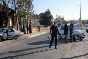 Tomarza'da trafik kazas: 4 yaral 