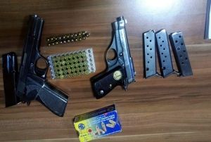 Kayseri'de ruhsatsz silah operasyonu