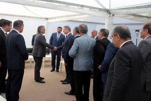Sivas heyetinden Gle taziye ziyareti