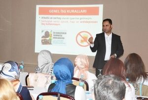Kayserigaz'dan alanlarna ISG eitimi