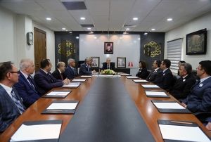 Tapu ve Kadastro Yneticilerinden Vali Kamya Ziyaret