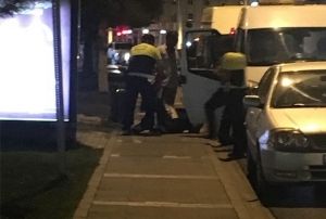 Bankn zerine braklan anta korkuya neden oldu