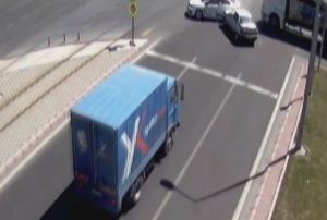 Ar hz yapan srcler kazaya neden oldu