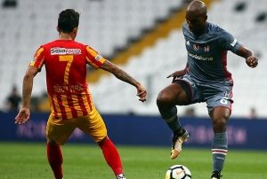 Beikta ile Kayserispor 1-1 berabere kald