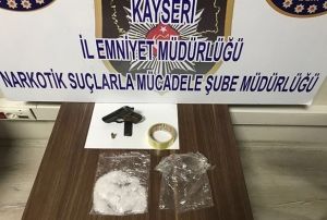 Kayseri'de uyuturucu operasyonu: 2 gzalt